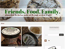 Tablet Screenshot of friendsfoodfamily.com